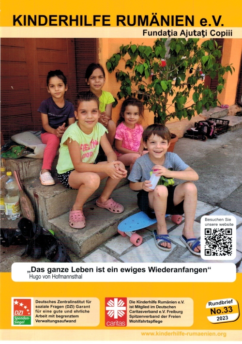 Rundbrief der Kinderhilfe Rumänien e.V. Hechingen